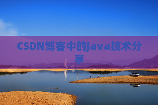CSDN博客中的Java技术分享